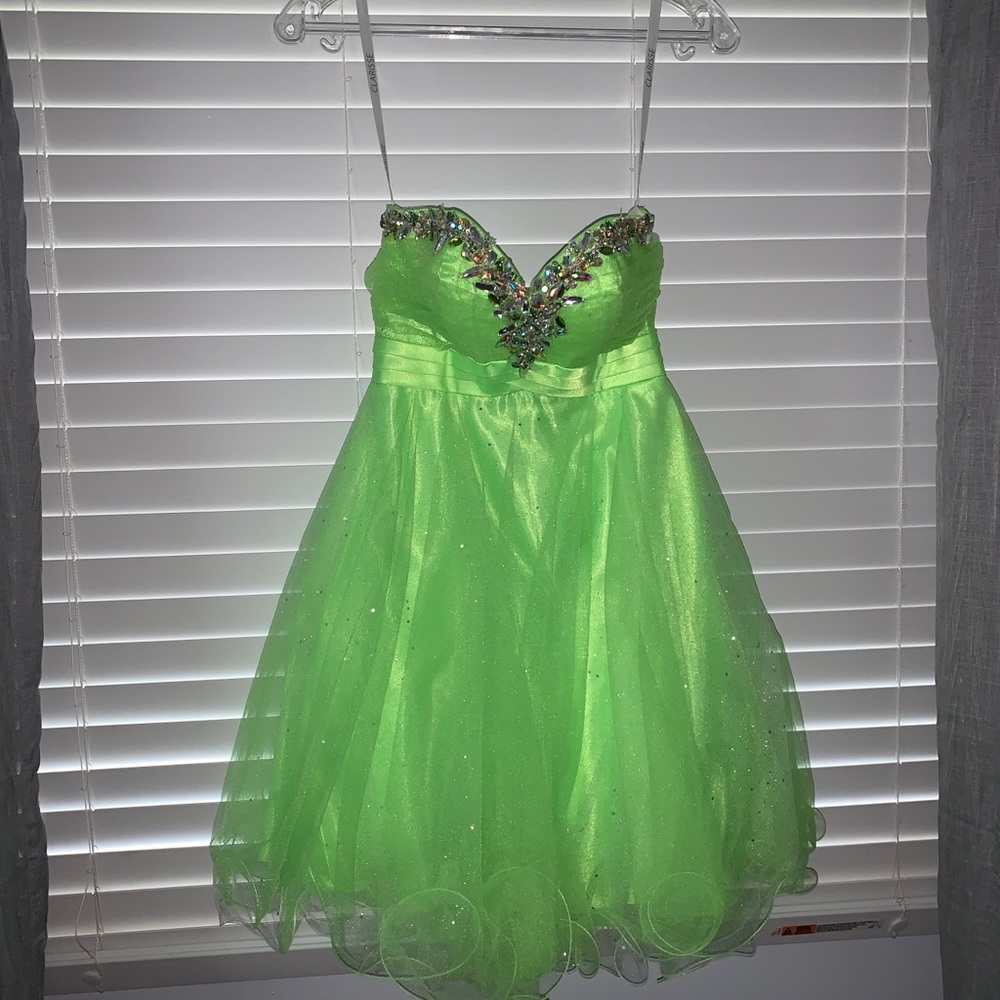 Clarisse Green Formal Dress